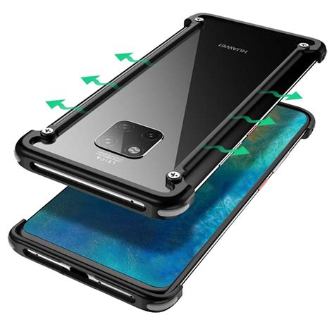 For Huawei Mate 20 Pro Case Aluminum Metal Bumper Cover For Huawei Mate