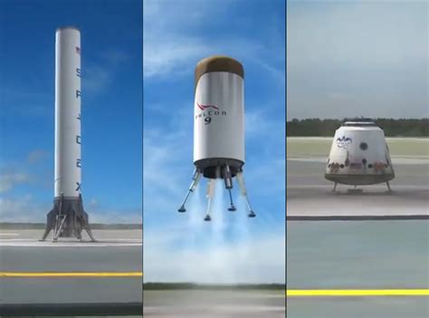Spacex Unveils Plan For Worlds First Fully Reusable Rocket Space