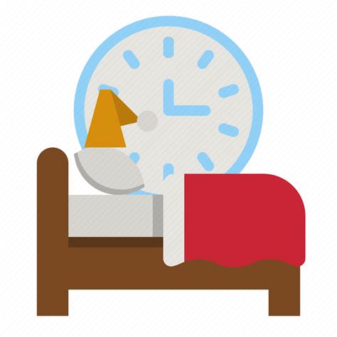 Bedtime Bed Time Early Clock Icon Download On Iconfinder