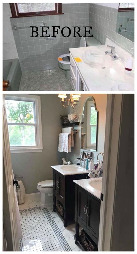 20 Bathroom Makeovers Before And Afters Nesting With Grace