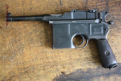 Mauser C96 Bolo Deactivated Pistol Diff