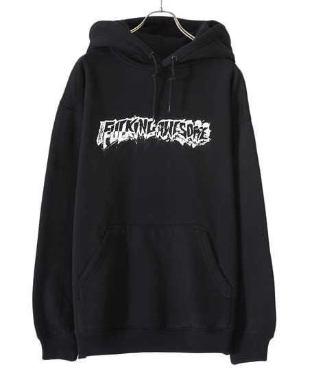 Dill Cut Up Logo Hoodie Fucking Awesomeファッキンオーサム トップス パーカー メンズの