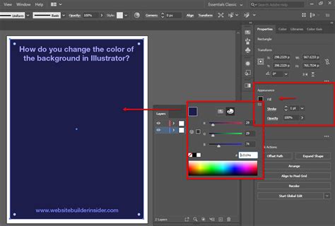 How Do You Change The Color Of The Background In Illustrator