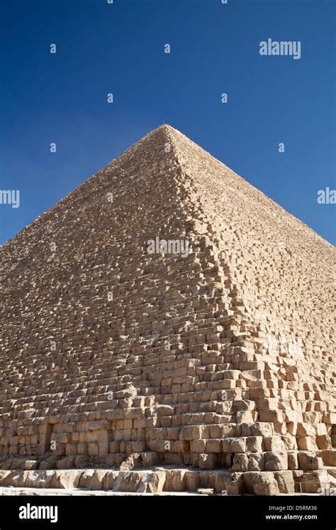 Great Pyramid Of Khufu At Giza In Egypt Stock Photo Alamy