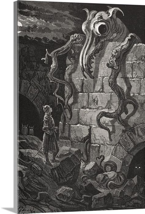 The Gnarled Monster From The Legend Of Croquemitaine Wall Art Canvas