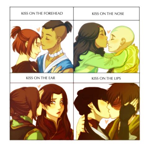 avatar kiss meme avatar the last airbender photo 37020242 fanpop