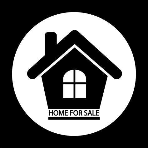 Home For Sale Icon 574832 Vector Art At Vecteezy