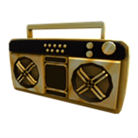 Maybe you would like to learn more about one of these? Boombox - ROBLOX