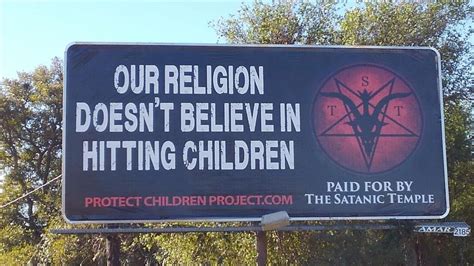 The Satanic Temple Is Speaking Out Against Corporal Punishment In