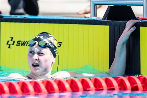 Claire Weinstein Runs Down Katie Ledecky To Drop Massive 15526 200 Free Swim