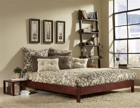 Choosing a platform bed frame eliminates the need of a box spring and makes for a chic alternative to other bed frame types. Murray Platform Bed Fashion Bed Group | Sleepworks