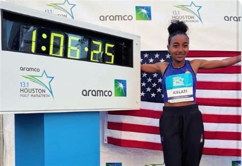 Weini Kelati Improves Us Half Marathon Record In Houston