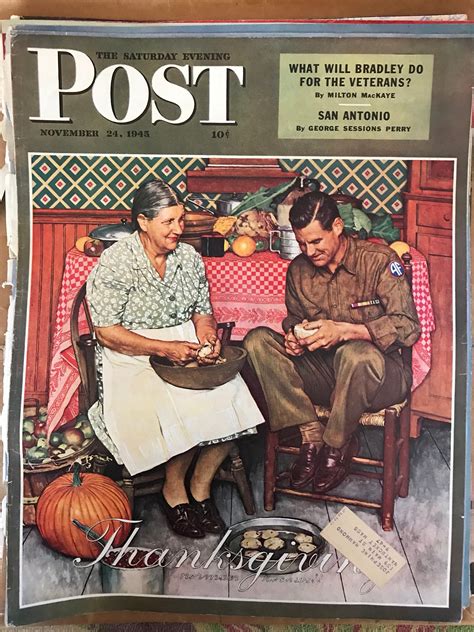 Saturday Evening Post Norman Rockwell Magazine Covers Etsy