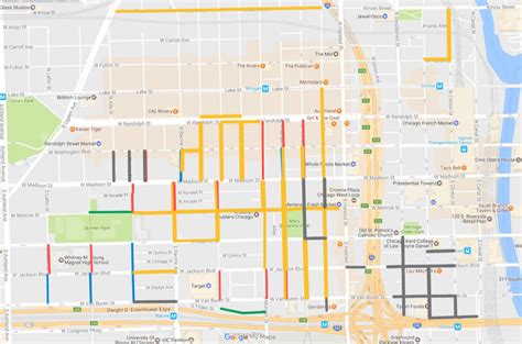 Chicago Permit Parking Map Map Of The World