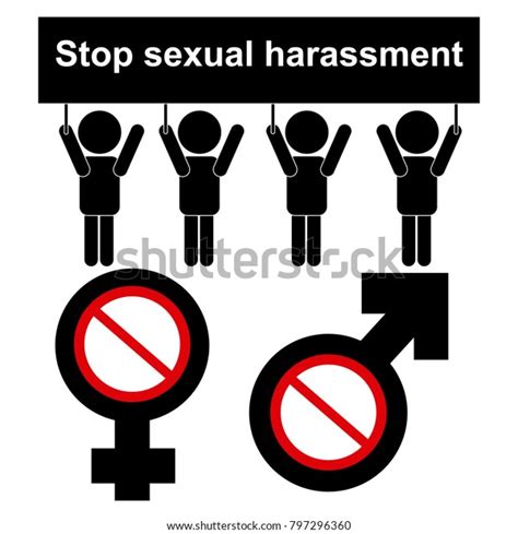 stop sexual harassment stock vector royalty free 797296360 shutterstock