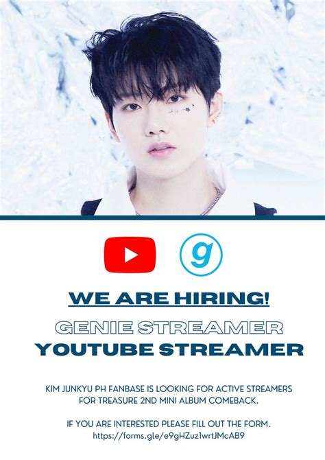 KIM JUNKYU PH Fanbase On Twitter All Slots For Genie Streamers Are