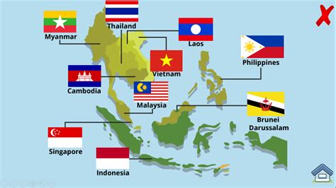 Nama Nama Negara Anggota Asean Beserta Ibukotanya