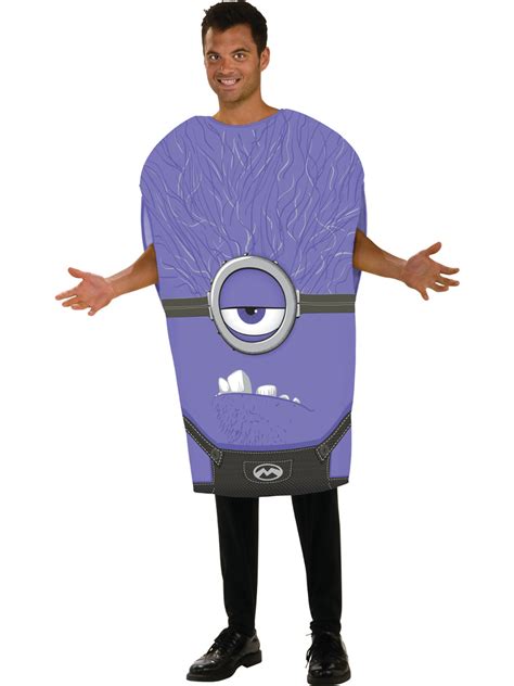 Mens Despicable Me Purple Minion Costume