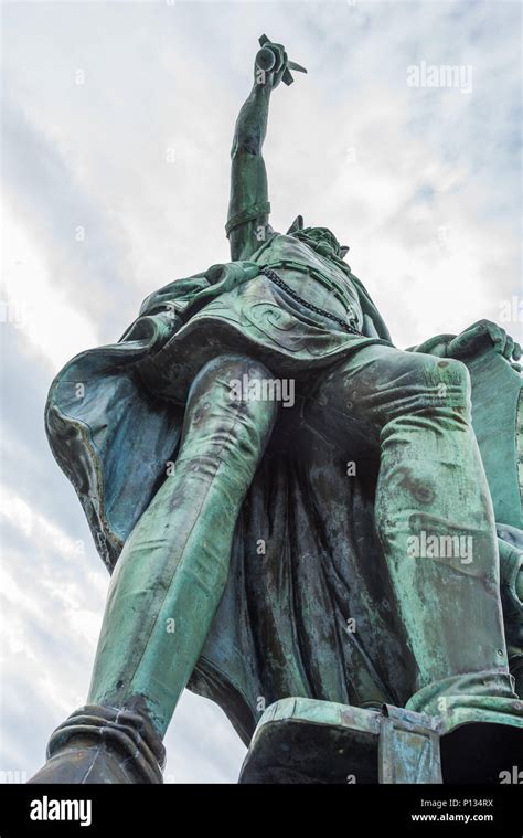 Germania Statue Not Niederwalddenkmal Hi Res Stock Photography And