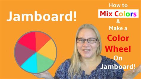 JAMBOARD COLOR WHEEL TUTORIAL W FREE TEMPLATE One Day Step By Step Art