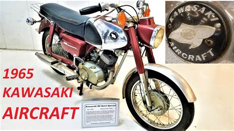1965 Kawasaki B8 Sport Special Aircraft 125cc Classic Vintage