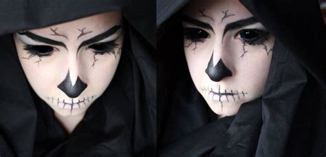 Skeleton Grim Reaper Makeup Angel Of Death Costume Grim Reaper