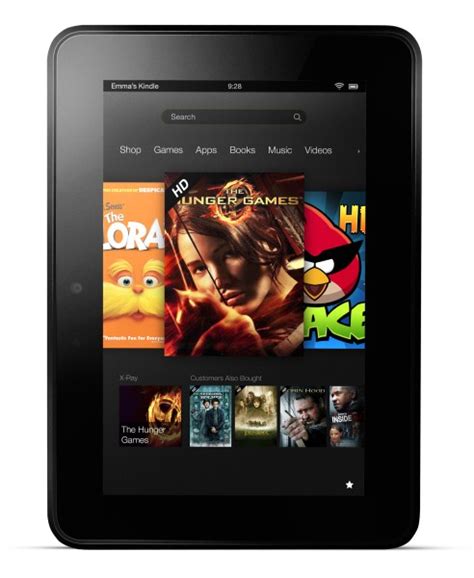 Kindle Fire Hd Tablets From Amazon Specs Pictures Video And Price