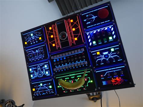 The picture below is an example of what the connections look like on the back panel. I built a fully-functional overhead control panel for my ...