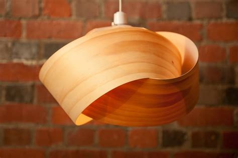 Wood Veneer Light Shade Twist Felt