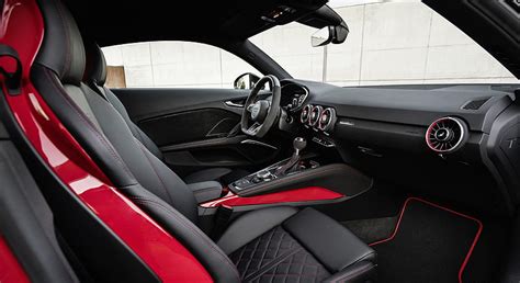 2021 Audi Tts Coupe Competition Plus Color Tango Red Interior