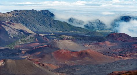 Haleakala Crater Maui Hawaii Foto And Bild North America United States