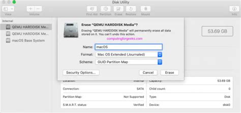 How To Run Macos On Kvm Qemu Computingforgeeks