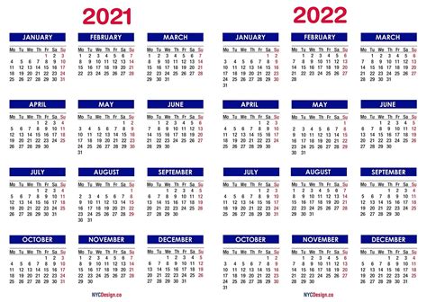 Free Printable Calendars 2021 2022 Free Printable Calendar Calendar