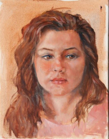Carlene Dingman Atwater Portrait In Progress