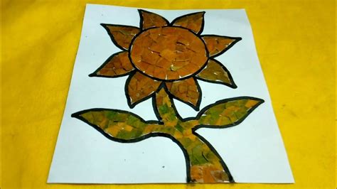 Detail Contoh Gambar Mozaik Bunga Matahari Koleksi Nomer 24