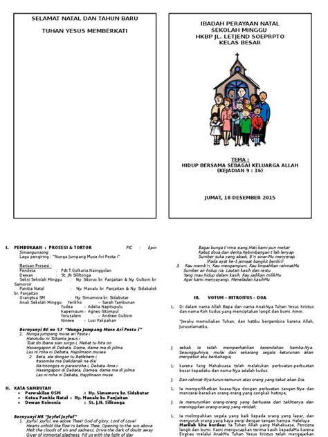 Contoh teks kata sambutan ketua panitia remaja mesjid. Contoh Kata Sambutan Ketua Panitia Natal Sekolah