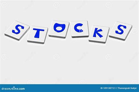 The 3d Word Stocks The Concept Stock Illustration Illustration Of