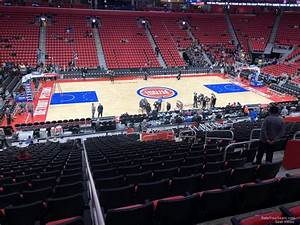 Section 124 At Little Caesars Arena Detroit Pistons Rateyourseats Com