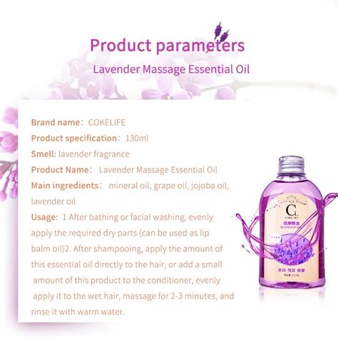 Sex Massage Oil Body Essential Lavender Professional Skin Care Products Silicone Cbd Oil Body