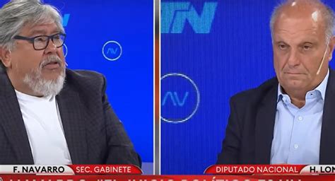 Video Tenso Cruce Entre Hernán Lombardi Y Chino Navarro Por El