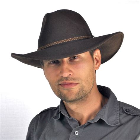 Stetson Rawhide Buffalo Fur Felt Western Hat Western Hats