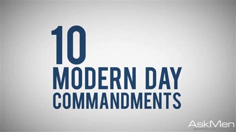 The 10 Commandments Of Modern Day Adultery 7 Askmen