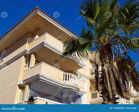 Traditional Spanish Style House Real Estate Spain Stock Image Image
