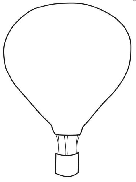 Template For Hot Air Balloon