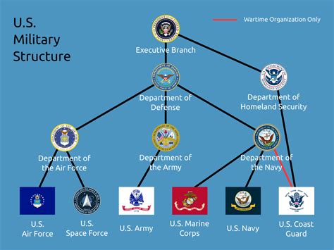 How The Us Military Is Structured Diagram Felicianotech
