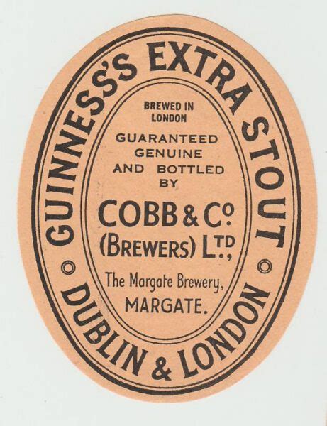 Cobb And Co Brewers Ltd The Labologists Society