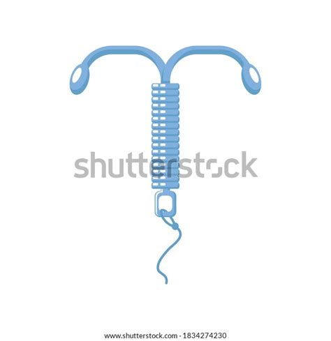 sexual health contraception female iud vector stock vector royalty free 1834274230 shutterstock