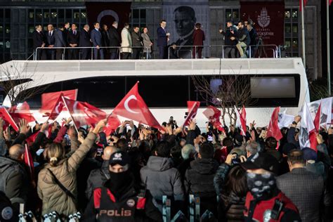 Turkey Thousands Decry Conviction Of Istanbul Mayor
