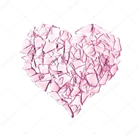 Corazón De Cristal Roto — Foto De Stock © Ultrapro 3260195