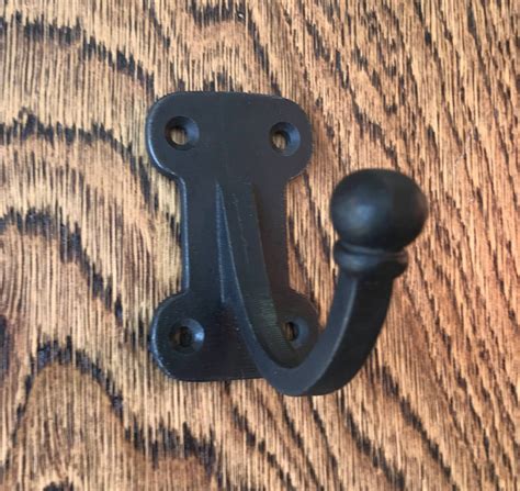 Matching Victorian Style Black Cast Iron Coat Hook 25 65cm The